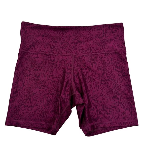 Athleta Elation Printed 7" Inseam Workout Athletic Bike Shorts Women's Size 1X - Picture 1 of 6